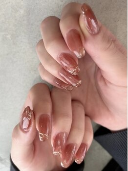 セリーンネイル(Serene Nail)の写真/【京阪浜大津駅すぐ】ケアからフォルムまで丁寧に、お気に入りのカラーでうるうるワンカラー大人気!!