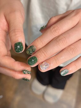 【フリー/夏ネイル】