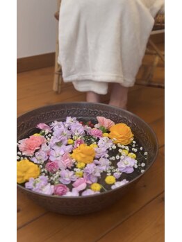 ハナ スパ(花 spa)/フラワーフットバス