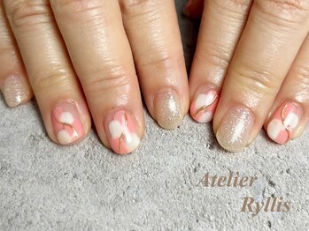 アトリエ リリス(Atelier Ryllis)/ピンク×ゴールド