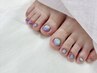 【FOOT】ワンカラー／ラメ／フラッシュ　 【マグネット変更＋1000】