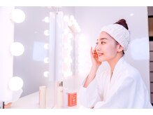 ハッコラ 神楽坂本店(haccola)/パウダールームでゆったりお支度