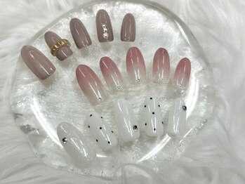ネイルエルーシェ 立川店(Nail Ercher)の写真/【お爪に優しいパラジェル有♪】季節やトレンドに合わせた上品デザインでいつでも好印象の美しい手元に☆