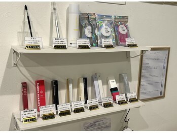 まつげエクステ専門店 クレイン(CRANE)/おすすめ商品もご用意してます☆