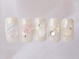 パステル薔薇リボン10480円