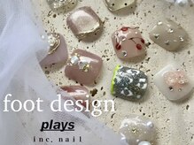 プレイス インク ネイル(plays inc. nail)の雰囲気（【フットネイル】定額デザインで旬のトレンドをご提案♪）