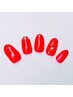 【ハンド】シェラックアート・ 定額・追加アート　￥６３８０～【爪削らない】
