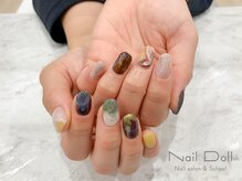 ネイルドール(Nail Doll)/絵画ネイル