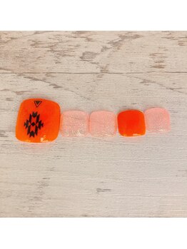 ネイルアンドまつ毛エクステ ルーナ イオン多摩平の森店/フットデザイン