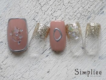 シンプリー 下北沢店(Simpliee)/　ニュアンスデザイン