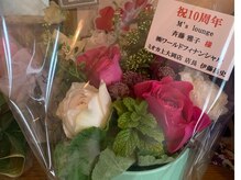 エムズ ラウンジ 上大岡店(M's Lounge)/11周年でいただいた素敵な花
