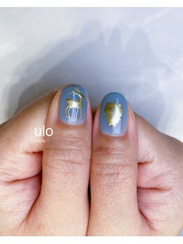 ウロネイルズ(ulo nails)/シカとちいかわシルエット
