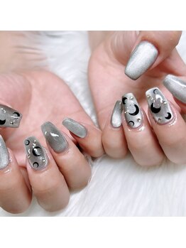 リフュージュ 隠れ家/マグネットネイル