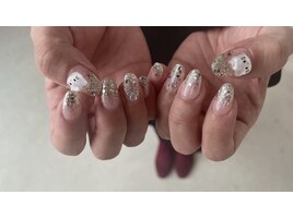 キティちゃんパーツネイル