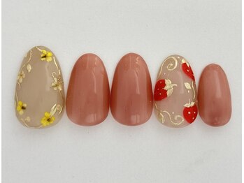 ネイルサロン アビー グランデュオ蒲田店(abbie)/ストロベリーガーデン¥13046