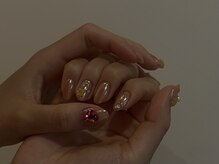 ミニョン 北堀江(mignon)/パーツで個性を♪オーロラネイル