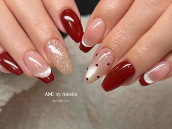 アミ バイ アメリ(AMI by Amelie)/ハートネイル:mikako