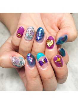 サニーサイドアップ ネイル(Sunny SideUp nail)/Mermaid 