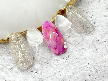 ネイルサロン ふるる 大須店/☆ベーシックネイル☆#205