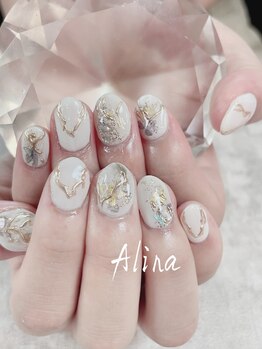 エリナネイルサロン池袋(Alina Nail Salon)/ニュアンスネイル