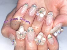 アン ジョーヌドラゴ/【自爪ネイル】フラワーネイル