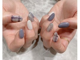 チェックネイル＊3980円