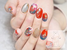 オトナネイル(otona nail)/成人式ネイルチップ着用画像