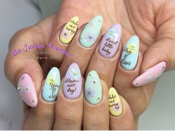 アン ジョーヌドラゴ/【自爪ネイル】パステルカラー