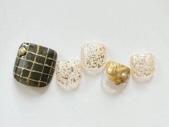 ユノ フィオーレ(Juno fiore)/アンティークグリーン×ゴールド