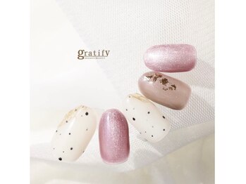 グラティフィー 梅田店(gratify)/【マグネット うずらネイル】