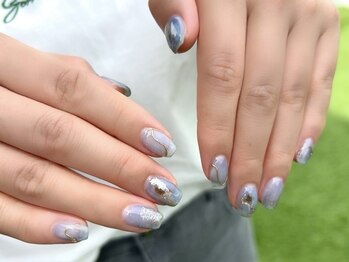 キラビ マリン呉キレイ館(KIRA★美)の写真/シンプル～アートまで幅広く対応！ケアメニュー・亀裂補修・長さ出し◎折れやすい、短いなどお悩みの方に☆