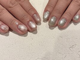 フラッシュ×マグネットネイル