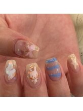 ランド ネイル 博多(LAND)/落書きネイル☆