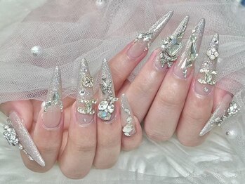 キアラネイルサロン/チップ長さだし持ち込み