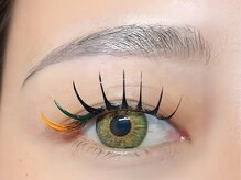 サインポスト ふじみ野店(sign post)/目尻ビビットカラーが映える！