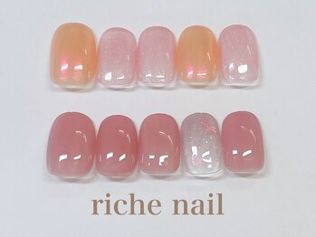 リッシュネイル 新百合ヶ丘店(riche nail)/シンプルアートコース