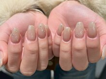 ネイルアヴァンス 京橋店(Nail AVANCE.)/きらきらベージュネイル！