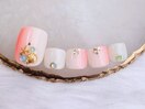フットネイル定額¥9000ケア込