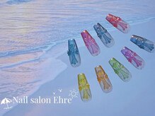 ネイルサロン エーレ 梅田店(Ehre)の雰囲気(季節にぴったり手元涼しげ人気のクロムネイルで涼しげカラー豊富)