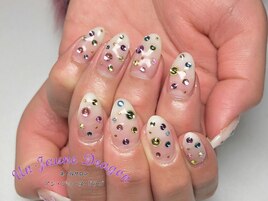 カラフル☆ホワイトネイル