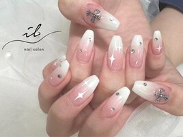 白グラデーション