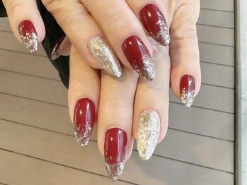 ビアンカ 国分寺店(Bianca)/ラメグラデーションネイル