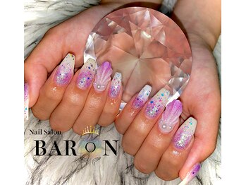 バロン 新宿店(BARON)/マーメイドネイル