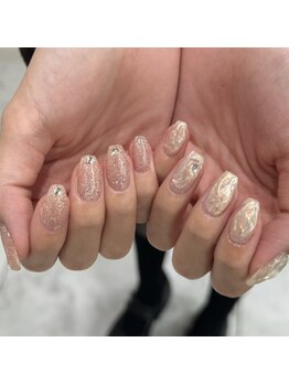 アンネ 千葉中央店(ANNE)/white × pink