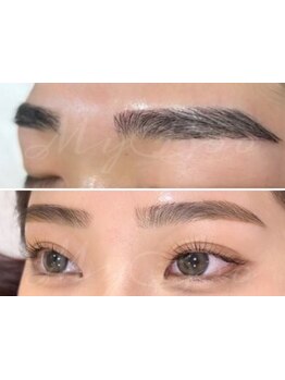 アイブロウメニューがあるサロン