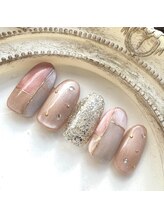 ハーティーネイル 自由が丘南口店(heartynail)/マグネット/カラフル/ミラー