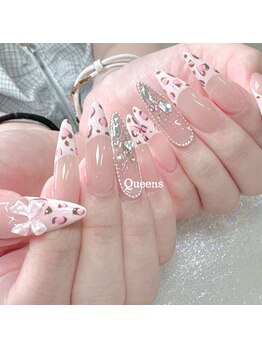 クイーンズビューティーサロン 新宿本店(Queen's beauty salon)/チップ長さ出し10本やり放題