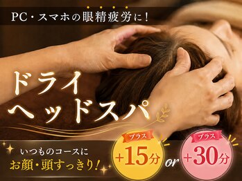 ほぐしの森 高田馬場/[オプション]ドライヘッドスパ