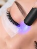 【眉毛+マツエク】圧倒的モチ長持ち!LEDエクステ120本+眉毛WAX