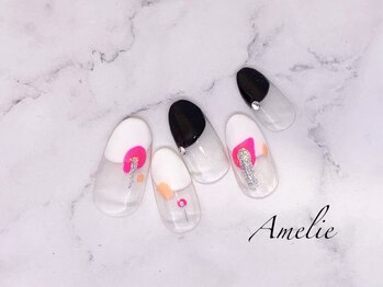 アメリ(Amelie)/フレンチ/ペイント/モノトーン